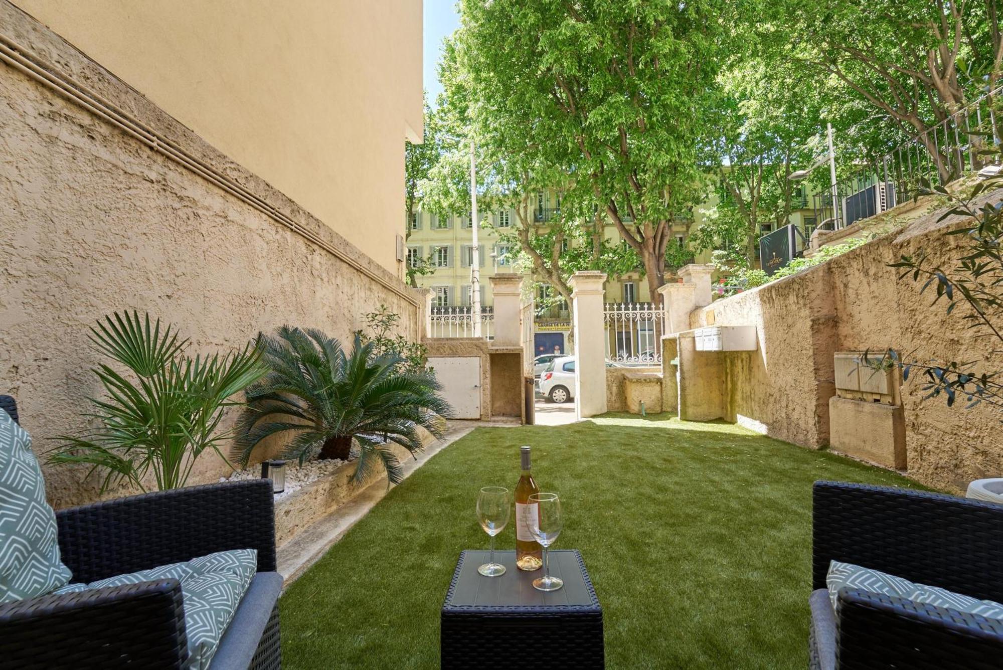 L'azur Du Mourillon Plages & Exterieur Au Mitre Appartement *